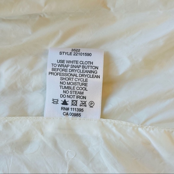 ❤️ TORY BURCH Tricia White puffer Vest Size XS M24 - Picture 8 of 11